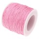 Wachskordel 1.0 mm Tief rosa